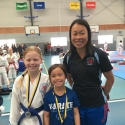 Sensei Robyn with her students