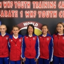 Sensei Robyn with Seiha athletes at the Youth World Cup