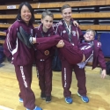 Boys and Sensei having fun