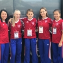 Sensei Robyn with Seiha athletes in Salzburg