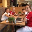 Seiha athletes relaxing