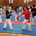 Alannah and Georgie training