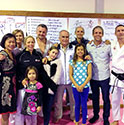 Training with Antonio Oliva.
