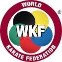 Logo of the World Karate Federation. Visit the site